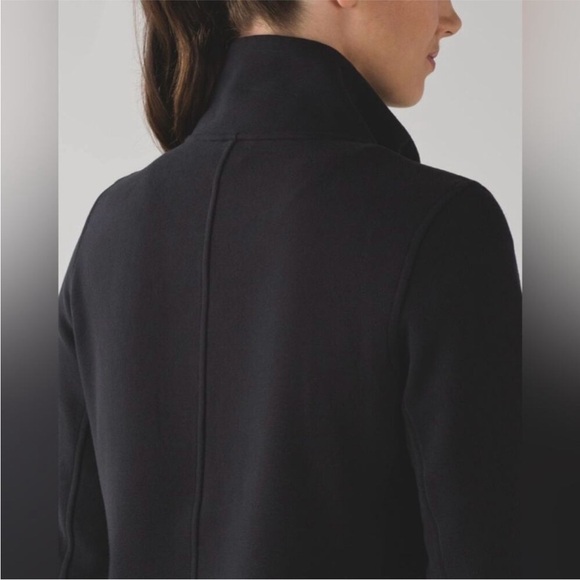 Lululemon Women’s Jacket Fleece Be True Jacket Black size 6 - Picture 9 of 16